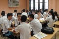 Học sinh khối 12 vẫn miệt mài ôn luyện